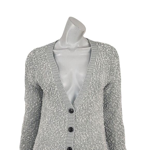 Moussy for Japanese market Women's Knit Cardigan Sweater in Gray - Picture 8 of 11